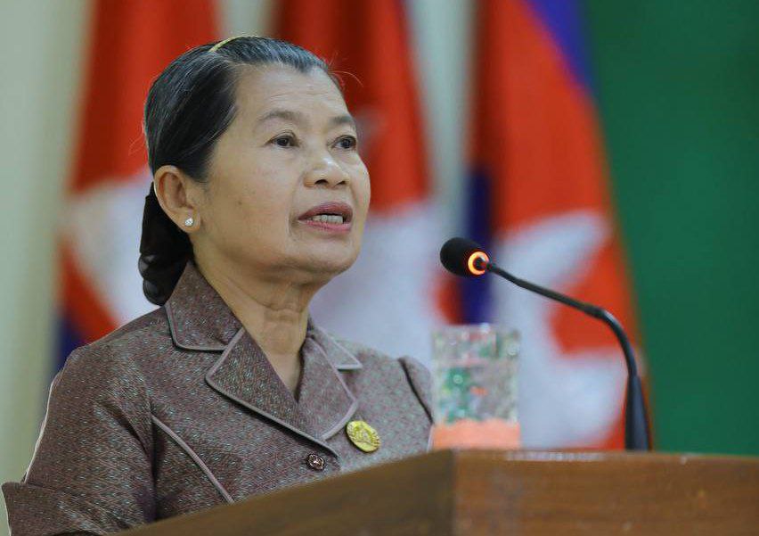 សម្តេច ម៉ែន សំអន  ជួបសំណេះសំណាលជាមួយរចនាសម្ព័ន្ធគណៈចលនាមហាជនខេត្តស្វាយរៀង