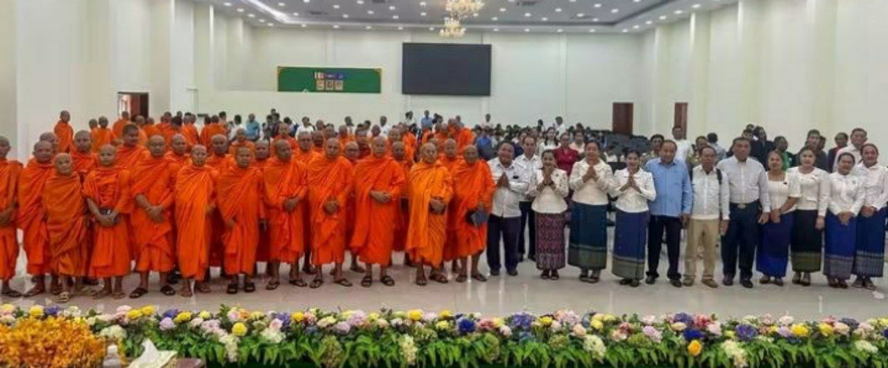 អភិបាលរងខេត្តស្វាយរៀងសំណូមពរដល់ថ្នាក់ដឹកនាំសាសនាបង្កើនការអប់រំលើកកម្ពស់សិលធម៏ដើម្បីរួមកសាងសង្គមមួយដែលមានសុវត្ថិភាពទាំងផ្លូវកាយនិងផ្លូវចិត្ត   